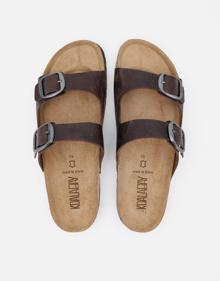 koala bay Sandalia Bio Piel Marrón - Cherokee En oferta