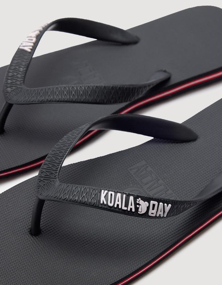 koala bay Chancla Dedo Negro - Mundaka Descuentos del mes