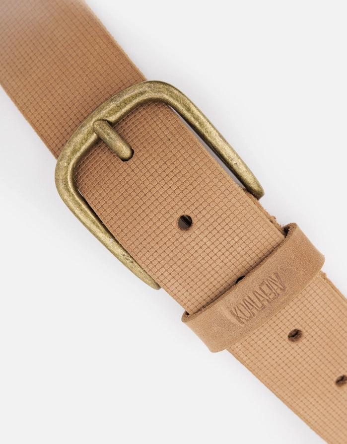 koala bay Cinturón Marrón Piel Textura - Hugo Outlet