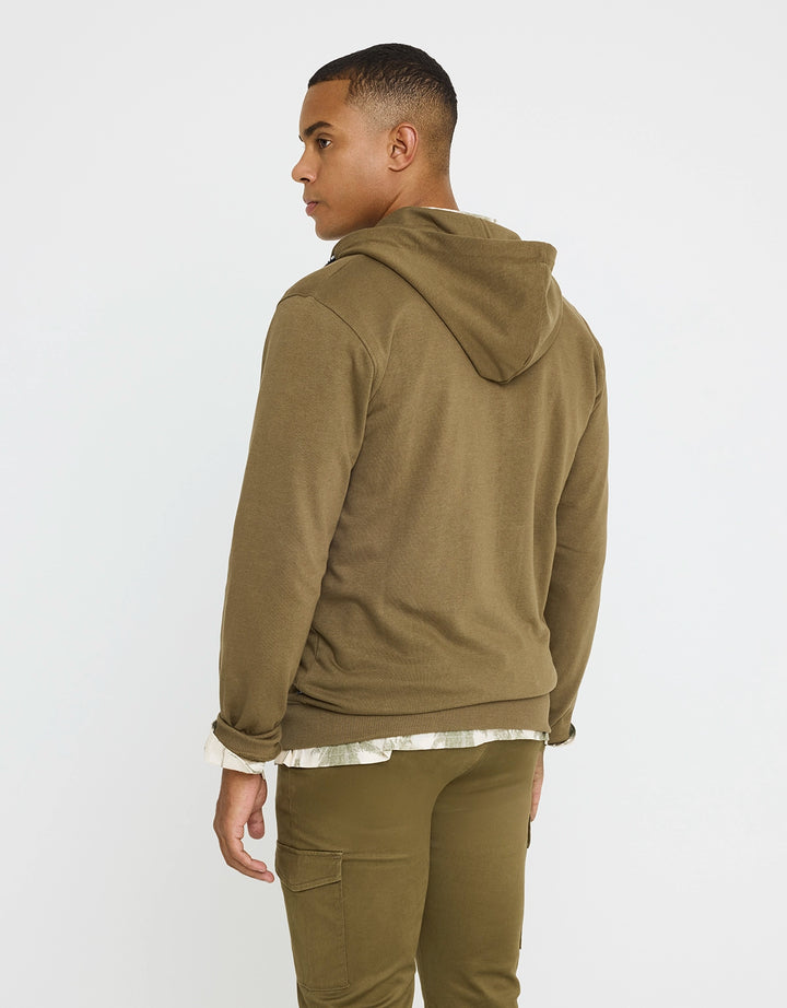 koala bay Sudadera con Capucha Caqui - Bean Ofertas especiales