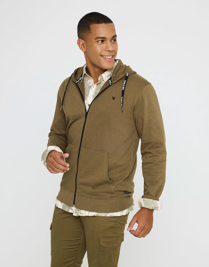 koala bay Sudadera con Capucha Caqui - Bean Ofertas especiales