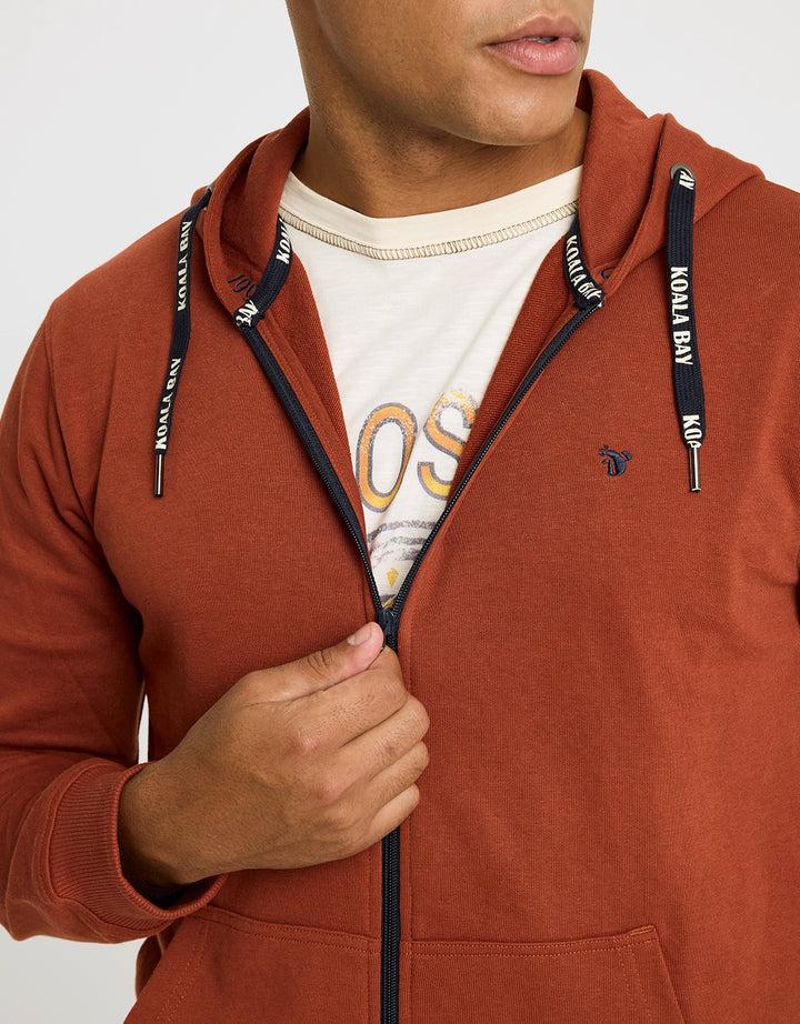 koala bay Sudadera con Capucha Teja - Bean Rebajas de fin de temporada