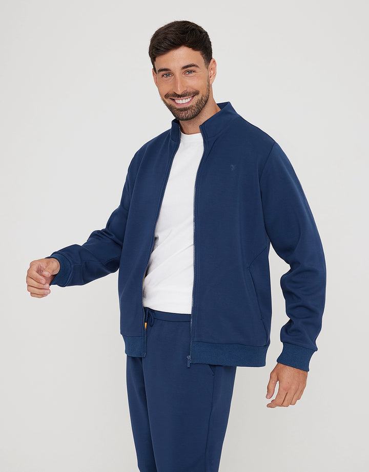 koala bay Sudadera sin Capucha y Cremallera Azul Marino - Sailsud Outlet