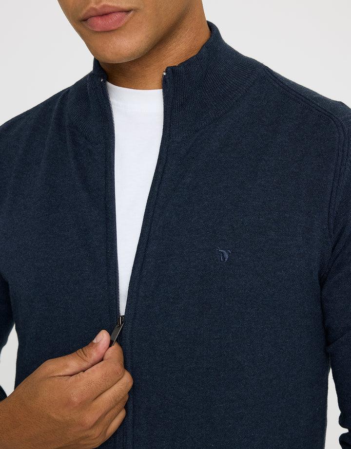 koala bay Jersey con Cremallera Azul Marino - Picos Ventas relámpago