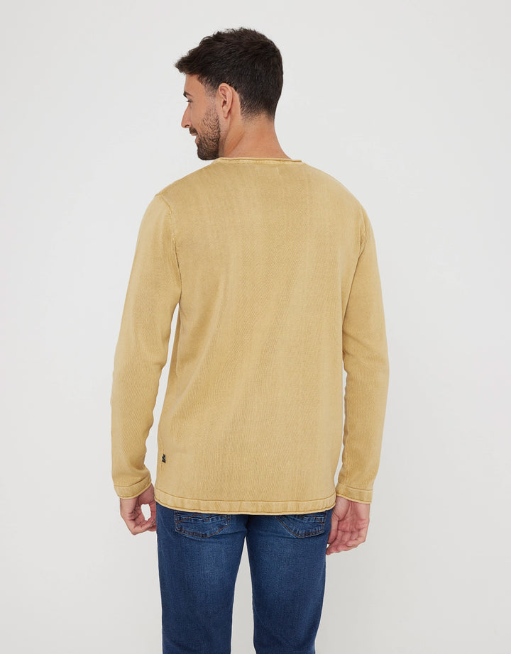 koala bay Jersey Manga Larga Algodón Amarillo - Jacks Oferta especial