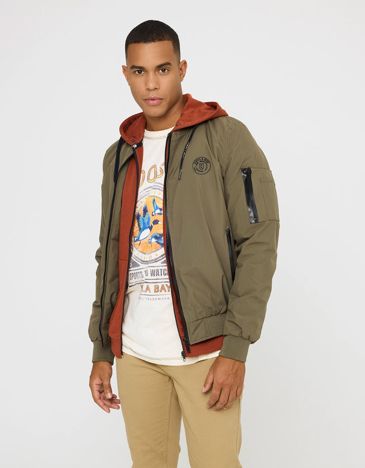 koala bay Chaqueta con Cremallera Verde - Marloes ÚLTIMAS EDICIONES