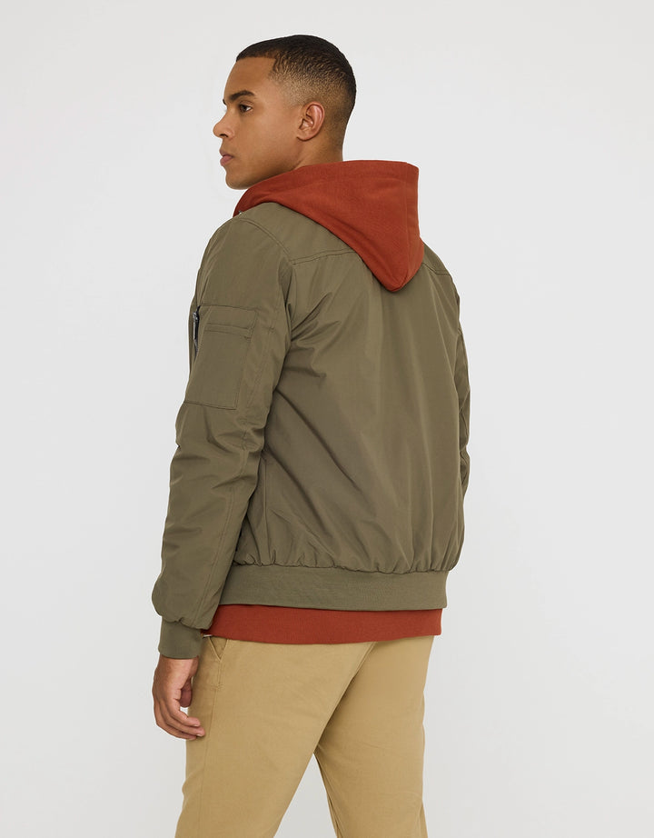 koala bay Chaqueta con Cremallera Verde - Marloes ÚLTIMAS EDICIONES