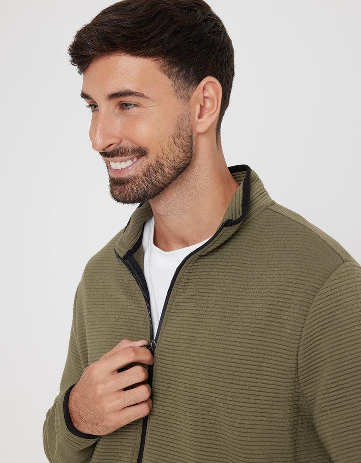 koala bay Chaqueta Cremallera Caqui - Tigio Precio de fábrica