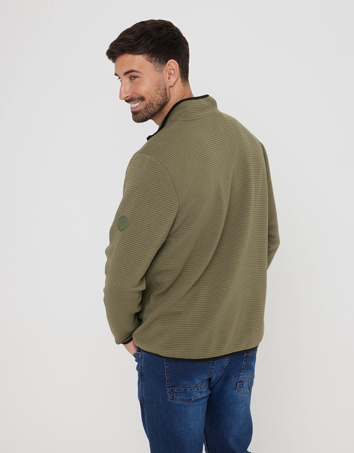 koala bay Chaqueta Cremallera Caqui - Tigio Precio de fábrica