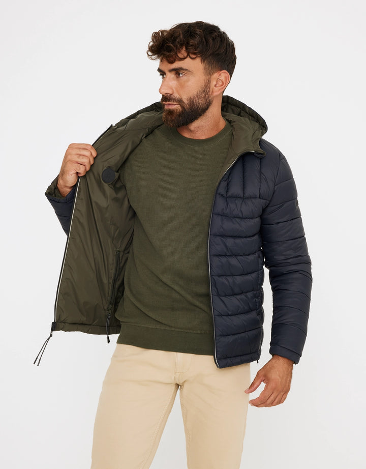 koala bay Chaqueta Reversible Verde - Kesbury Superdescuento