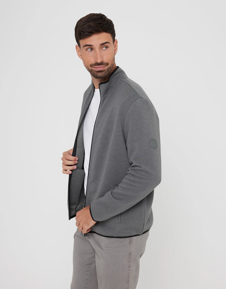koala bay Chaqueta Cremallera Gris - Tigio Liquidación