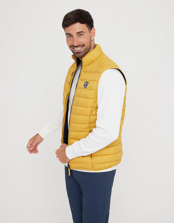 koala bay Chaleco Acolchado Mostaza - Hawes En oferta