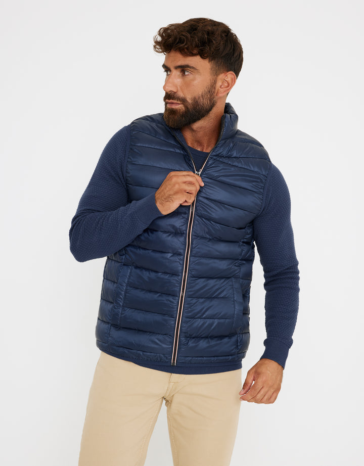koala bay Chaleco Acolchado Ligero Azul Marino - Penbroke Oferta exclusiva