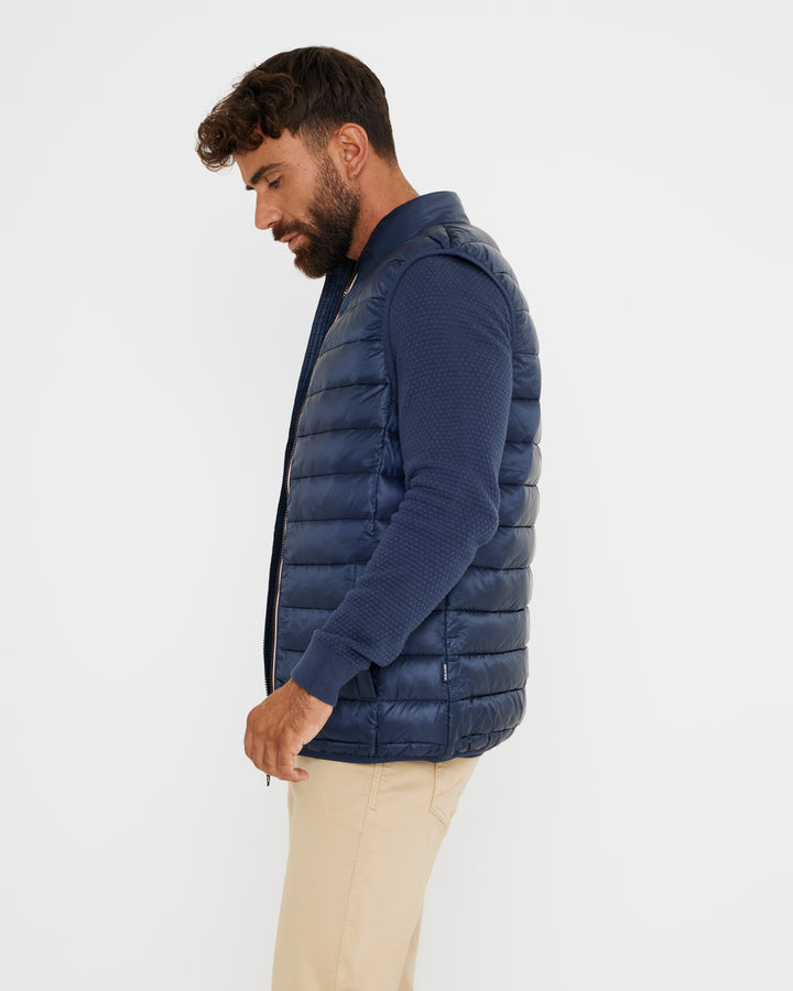 koala bay Chaleco Acolchado Ligero Azul Marino - Penbroke Oferta exclusiva