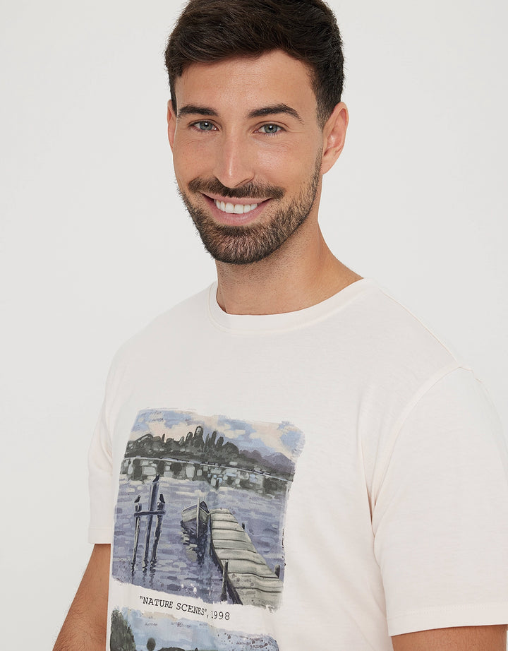 koala bay Camiseta Manga Corta Estampado - Gallery Ofertas de temporada
