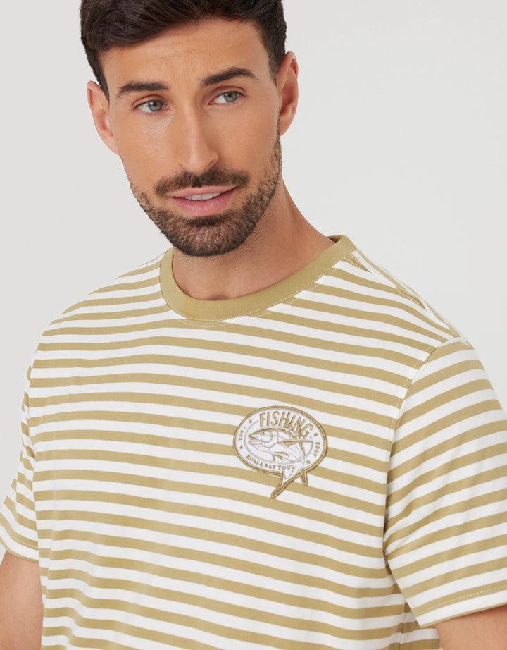 koala bay Camiseta Manga Corta Rayas - Canoon Grandes ahorros