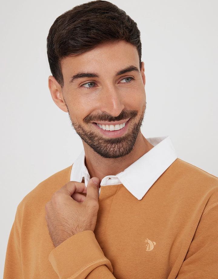 koala bay Polo Manga Larga Camel - Panay Precio ultrabajo