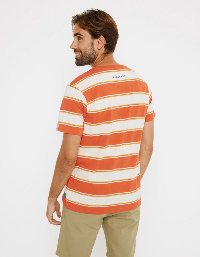 koala bay Camiseta Manga Corta Naranja - Kenneth Los más vendidos