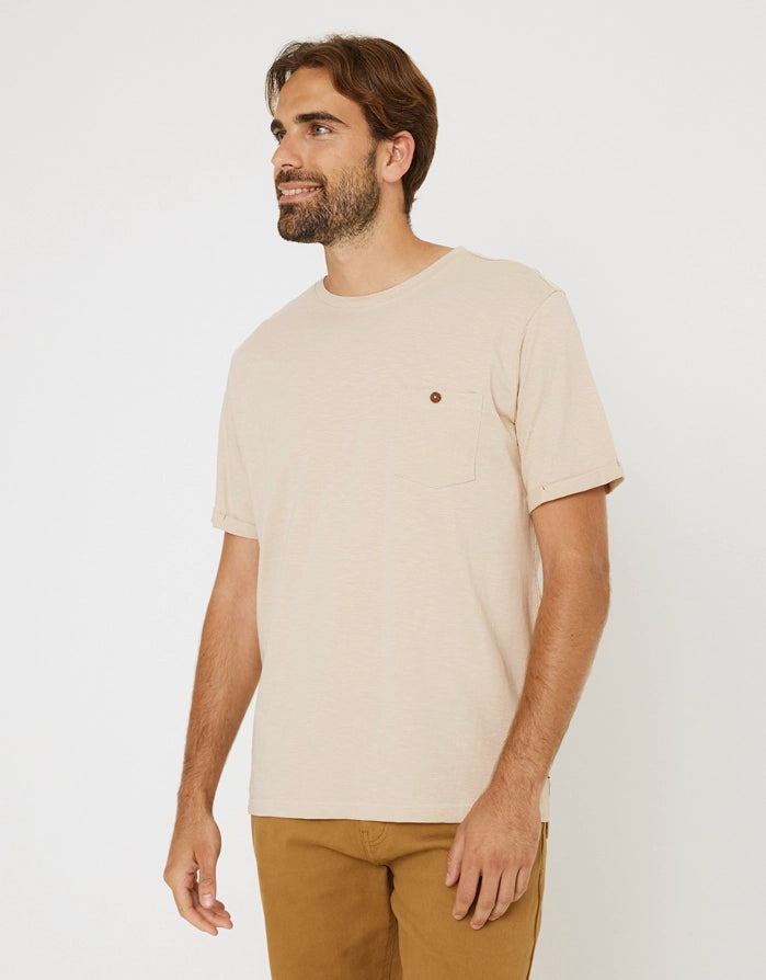 koala bay Camiseta Manga Corta Beige - Button Tienda