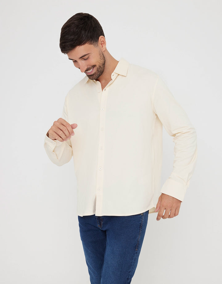 koala bay Camisa Manga Larga Crema - Atti Rebajas top