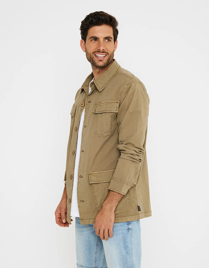 koala bay Sobrecamisa Caqui - Porquerolles Envío gratis