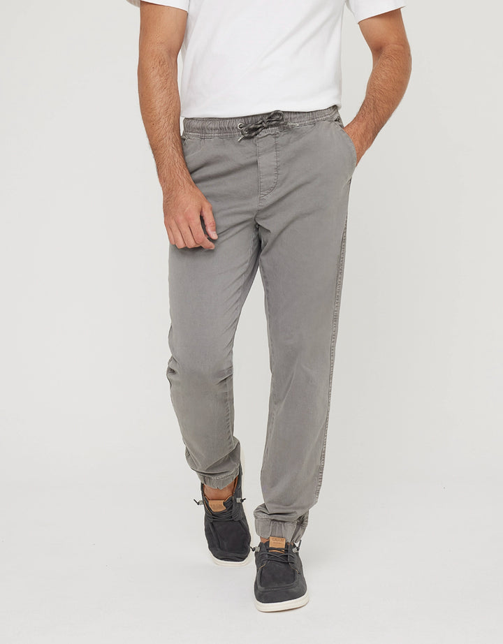 koala bay Pantalón Largo Algodón Gris - Perry Liquidación