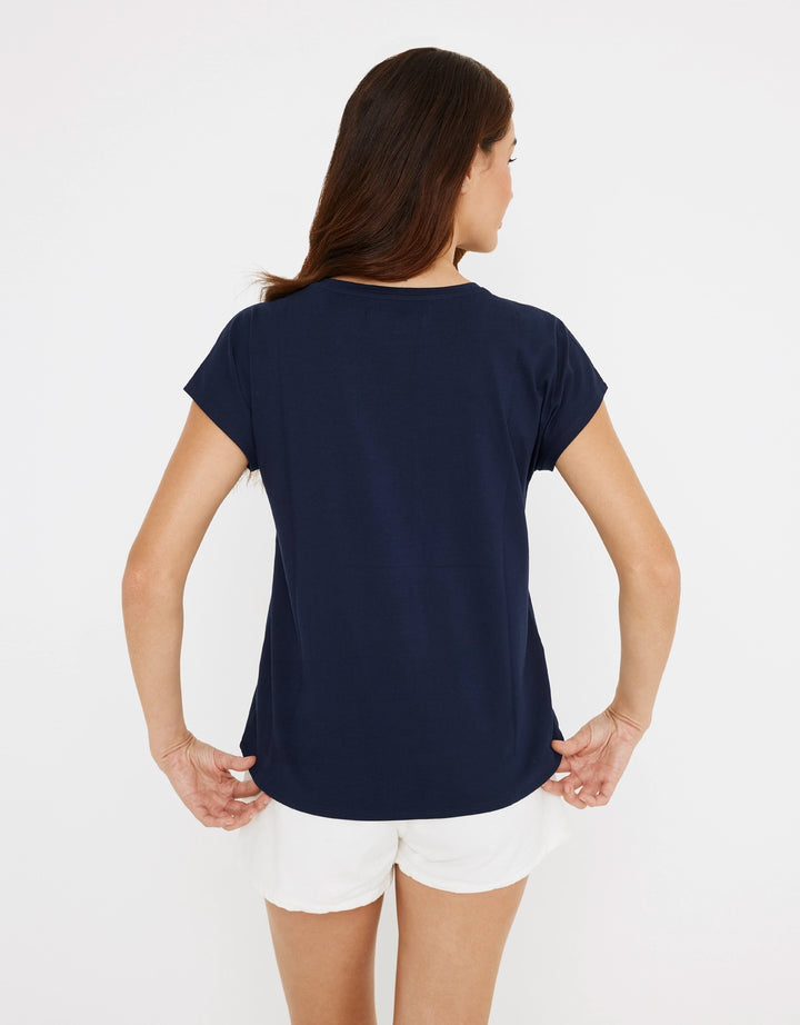 koala bay Camiseta Manga Corta Azul Marino- Pelzoflor Limitado a 3 días
