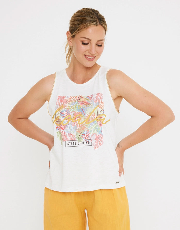 koala bay Camiseta Tirantes Estampada - Mind