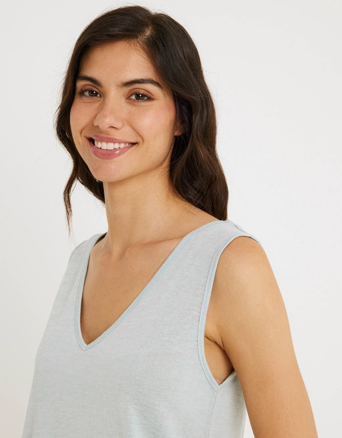 koala bay Camiseta Tirantes Azul Claro - Tutsivi Rebajas de fin de temporada