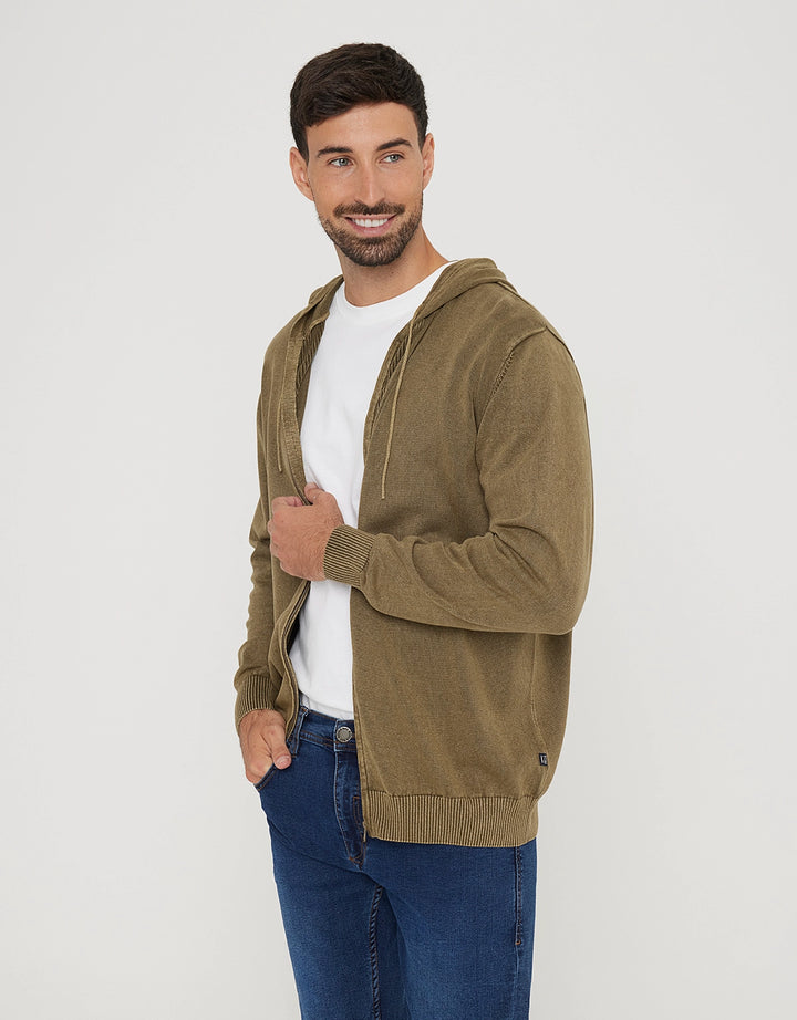 koala bay Sudadera con Capucha Caqui - Rys Outlet