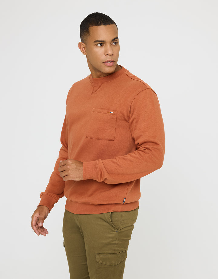 koala bay Jersey Manga Larga Bolsillo Naranja - Maze Tienda