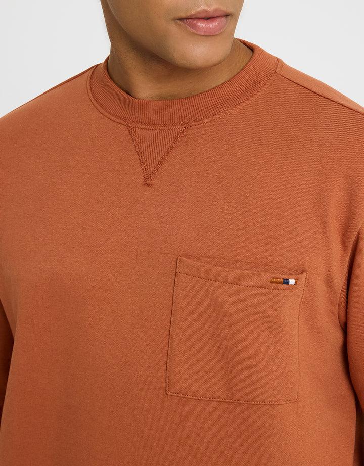 koala bay Jersey Manga Larga Bolsillo Naranja - Maze Tienda