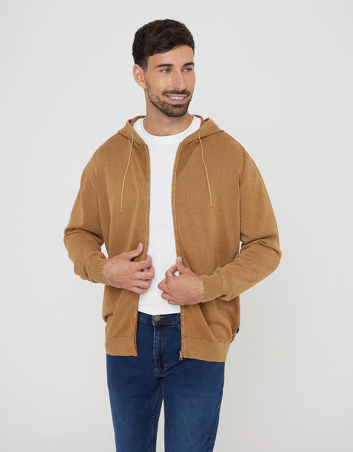 koala bay Sudadera con Capucha Camel - Rys