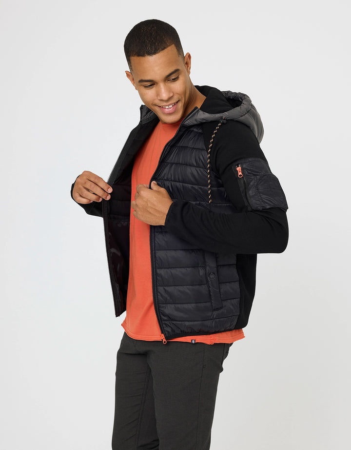 koala bay Chaqueta Plumas Negro - Richie Ahorra y exporta