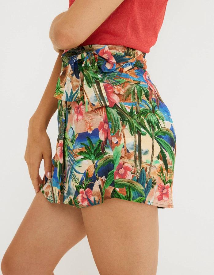 koala bay Falda Pantalón Multicolor - Ella Última moda