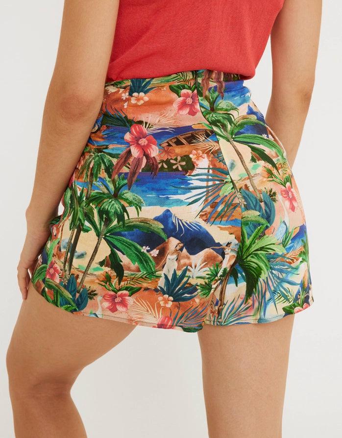 koala bay Falda Pantalón Multicolor - Ella Última moda
