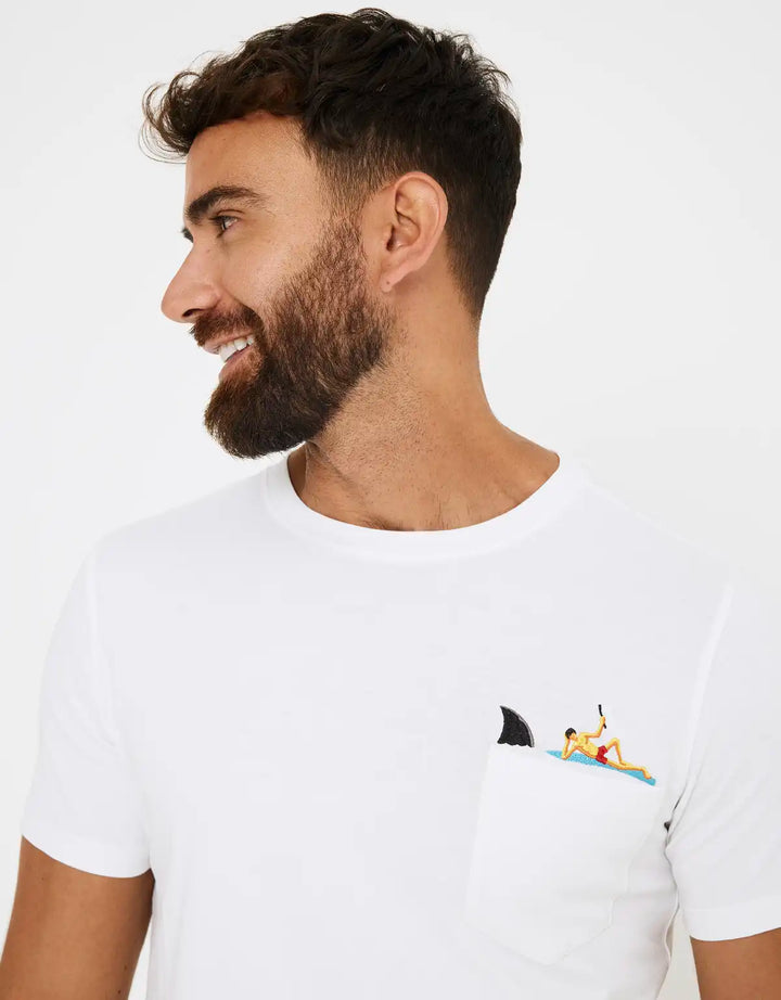 koala bay Camiseta Manga Corta Bordado Bolsillo - Barrol Precio de fábrica