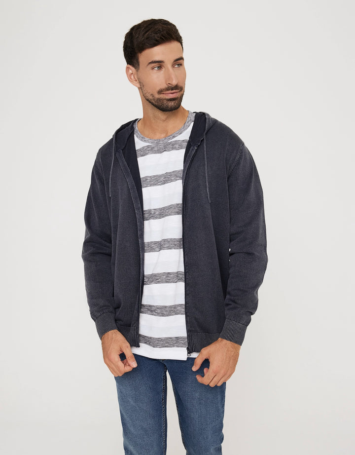 koala bay Sudadera con Capucha Azul Marino - Rys Rebajas