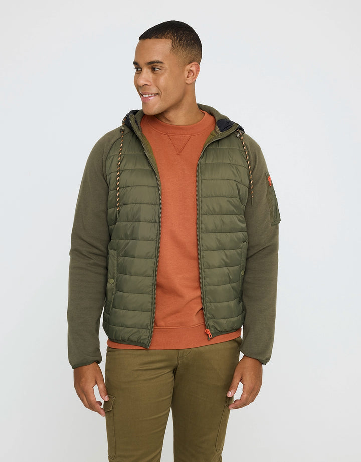 koala bay Chaqueta Plumas Caqui - Richie Ventas relámpago