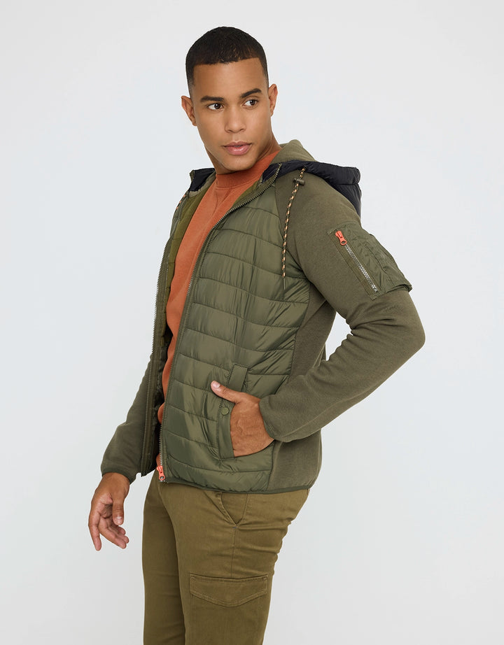 koala bay Chaqueta Plumas Caqui - Richie Ventas relámpago