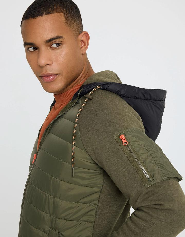 koala bay Chaqueta Plumas Caqui - Richie Ventas relámpago
