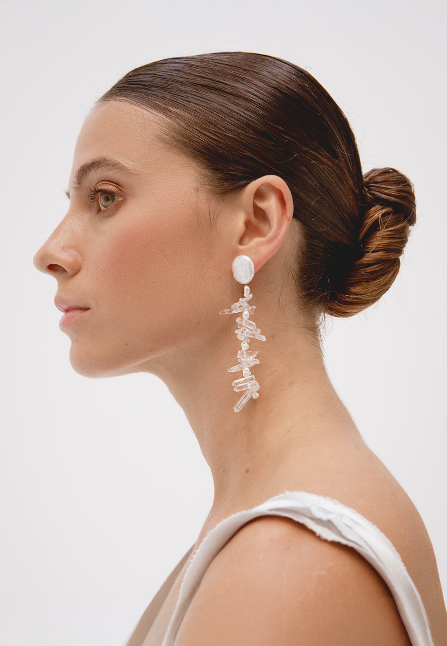 lavani Pendientes Calista Cristal Precio ultrabajo