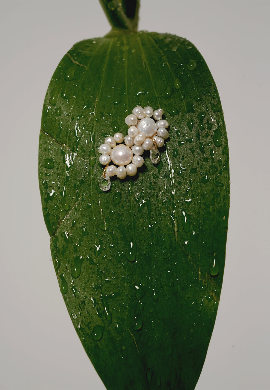 lavani Pendientes Flor Uma Outlet