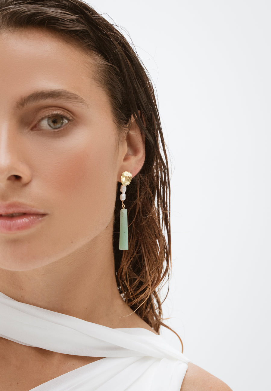 lavani Pendientes Melina Aguamarina Gran oferta