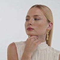 lavani Pendientes Breathe Aguamarina Rebajas online