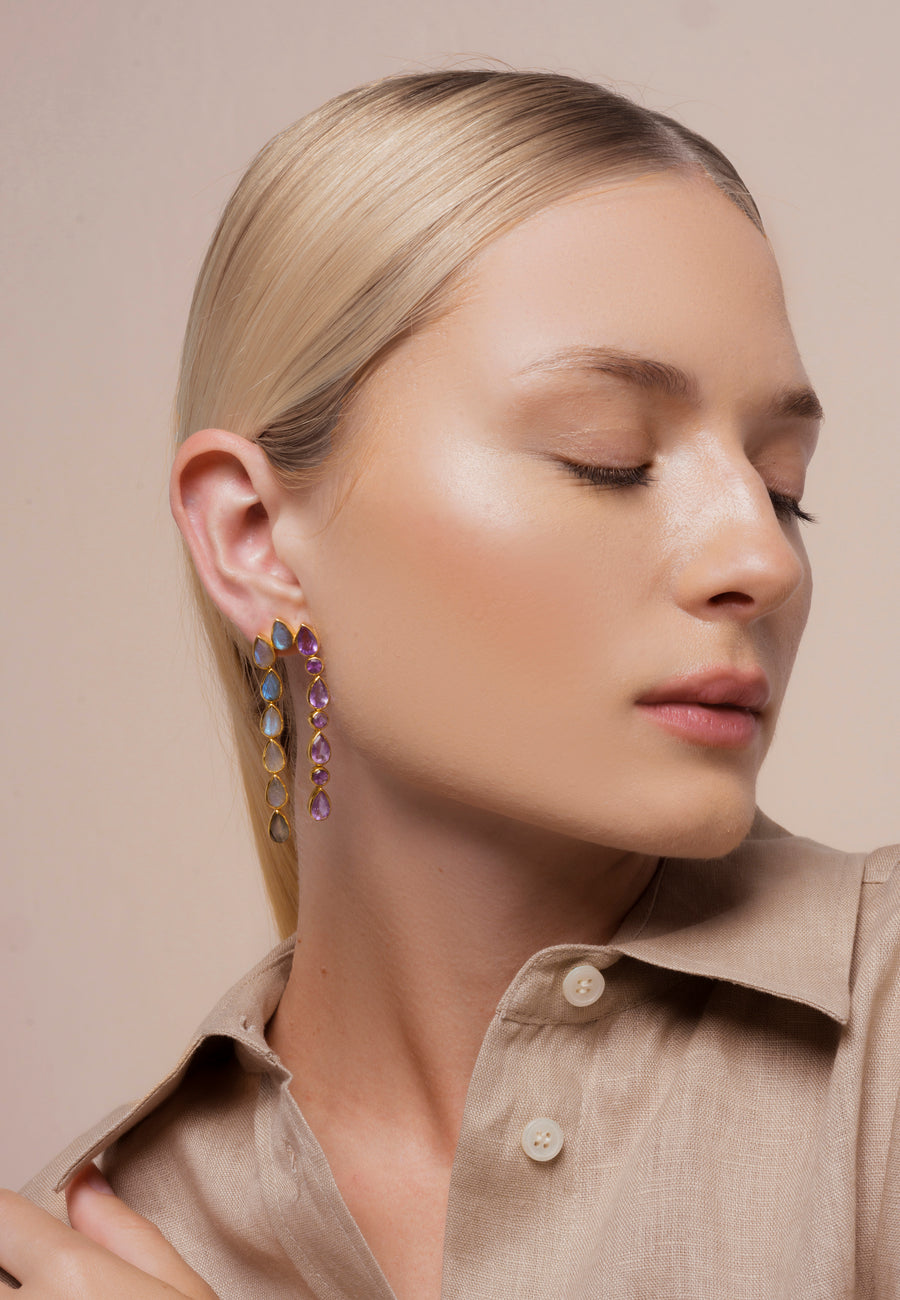 lavani Pendientes Samsara Morado COMPRAR AHORA