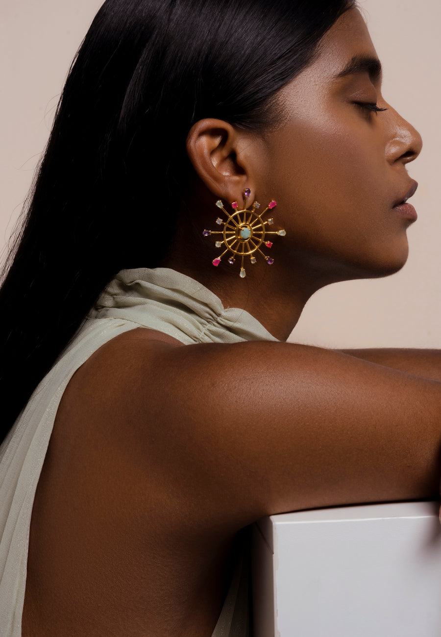 lavani Pendientes Dharma Multicolor Último día