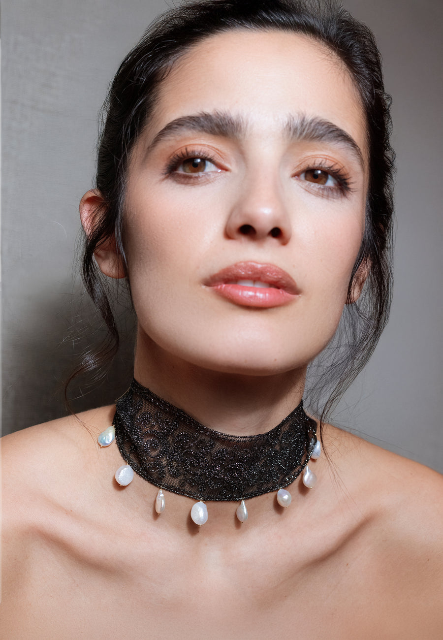 lavani Choker Elva Negro Solo hoy