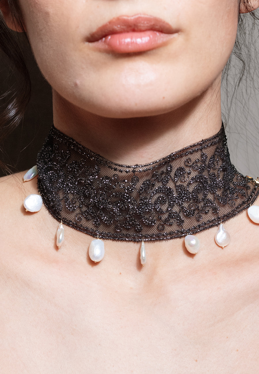lavani Choker Elva Negro Solo hoy