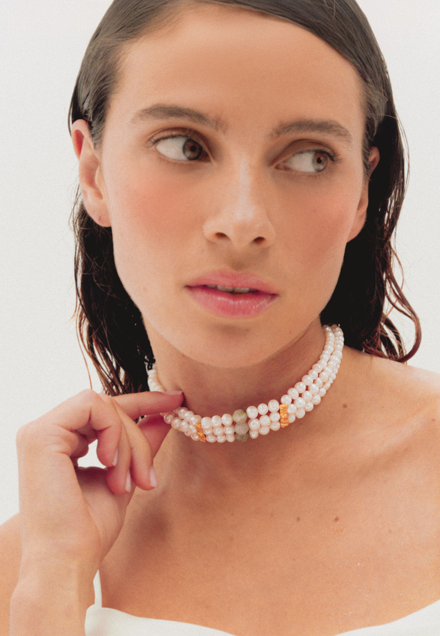 lavani Choker Uma Perlas Tienda de fábrica